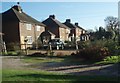 Houses in Station Road, Isfield