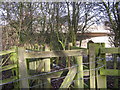 Gate and Footpath alongside M6, Watling Street