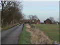 Lane to Cropwell Lings Farm