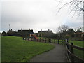 Playpark in the recreation ground in Credenhill Road