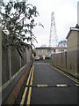 Looking along Moorcroft Close towards Bromyard Crescent