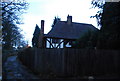 Half timbered cottage on the edge of Mote Park