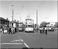 SD3347 : Trams at Fleetwood, Ash Street by Dr Neil Clifton