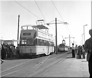 SD3347 : Trams at Fleetwood, Ash Street by Dr Neil Clifton
