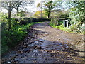 Start of Public Bridleway to Churchill