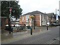 Approaching the junction of Leigh Road and Desborough Road