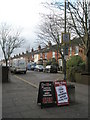 Winter trees in High Street