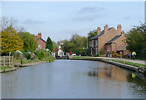 SK4430 : Trent and Mersey Canal at Shardlow, Derbyshire by Roger  D Kidd