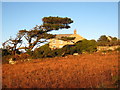 Large house beside the B3306 at Higher Tregerthen