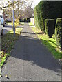 Pavement in Loughwood Close