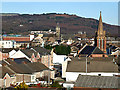 A rooftop view of Neath