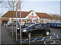 Tesco store and car park, Clevedon