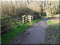 Mid section of the path from Bosville to Octavia Gardens