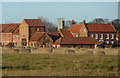 Fields towards The Grange at Clayworth