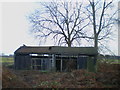 Disused field barn near Shifnal