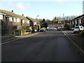 Approaching the junction of Ionic Close and Saracens Road