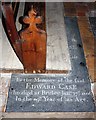 All Saints, Great Fransham, Norfolk - Ledger slab