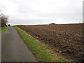 Nicely ploughed field near Eppleby