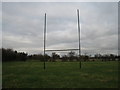 Rugby post near Eppleby