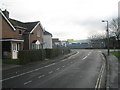 Looking down Goldsmith Road towards Cherbourg Road