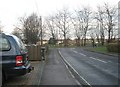 Approaching the junction of  Goldsmith  Road and Derby Road