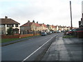 Looking eastwards along Locksley Road