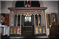 Kettlebaston church chancel-screen