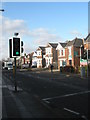 Pedestrian crossing in Leigh Road