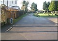 Access road within Eastleigh Cemetery