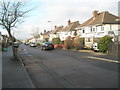 Looking westwards in Kipling Road