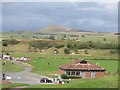 Car park and pavilion, Hawk Hill