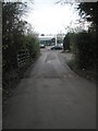 Looking from Woodside Allotments towards Comet