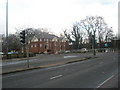 Approaching the junction of Woodside Avenue and Judd Close