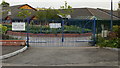 Maindee Primary School : staff and deliveries entrance, Newport