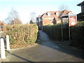 Phone box approaching Selwyn Gardens