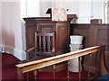 Interior of the Church of St Helen, Saxby