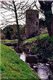 W6075 : Blarney Castle Grounds - Stream & Tower by Joseph Mischyshyn