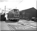 Tram on Hopton Road, Blackpool