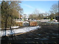 Looking from Rake lane into Rodborough School