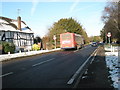 Bus heading for Milford in the Petworth Road