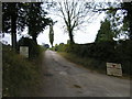 Unmade Road off Station Road, Little Bytham