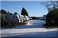 Caravan storage, Hill Farm