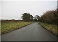 Empty Lay-by alongside the A39 Atlantic way trunk road