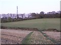 Footpath towards Dean Hill