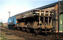 J2664 : Ballast train departing Lisburn by Albert Bridge