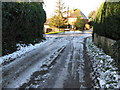 Coldharbour Lane junction with France Lane to the left and The Street