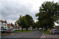 The quieter end of the main street