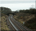 2009 : Looking north from the Clink Road railway bridge