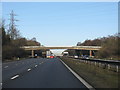 M6 Motorway Near Knowl Wall