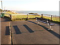 Bournemouth: an East Cliff bench with a view